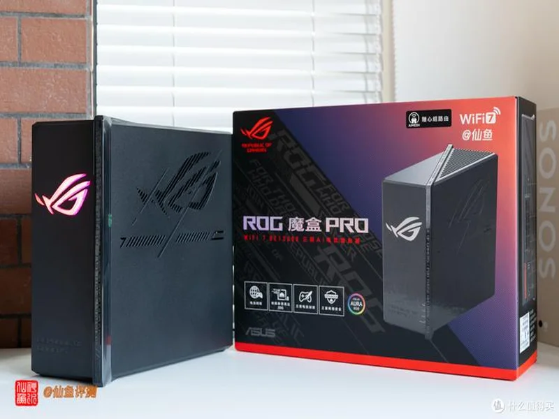 ROG魔盒透视版AI电竞路由器正式发售，侧透美学设计吸睛